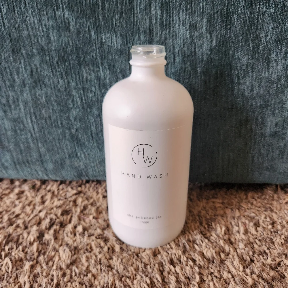 The Polished Jar Hand Wash Empty Soap Bottle